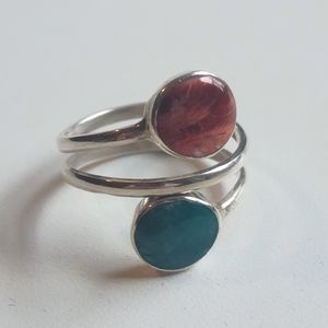 950 Sterling Twist Ring